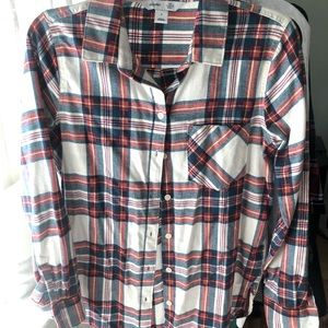 Plaid top women’s size small